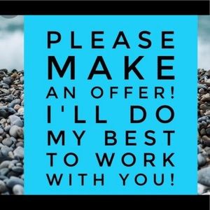 All Offers Will be Considered! Thank you 💛